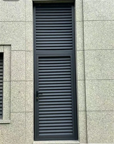 Aluminum Jalousie Doors