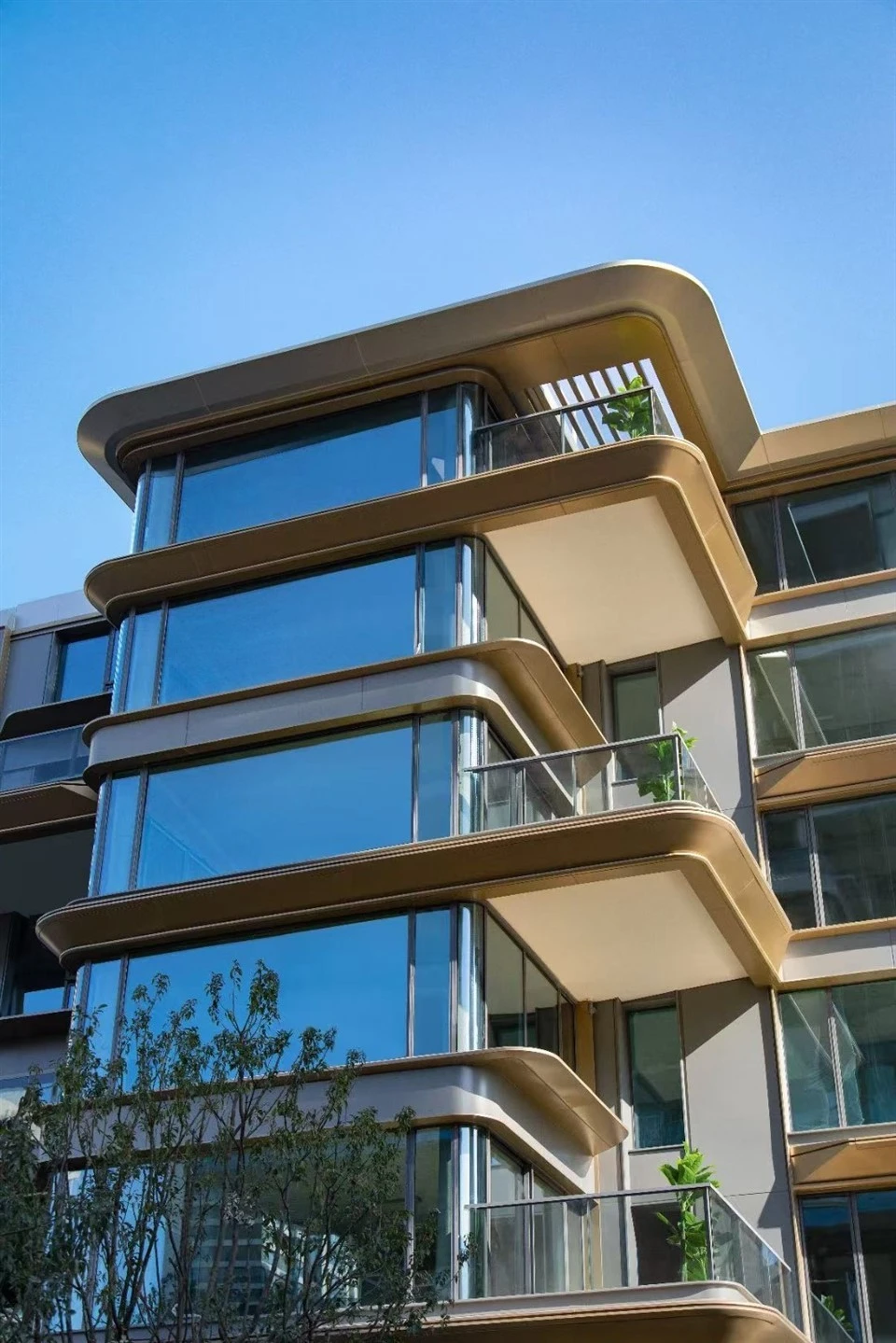Glass Curtain Wall Residential House manufacturers